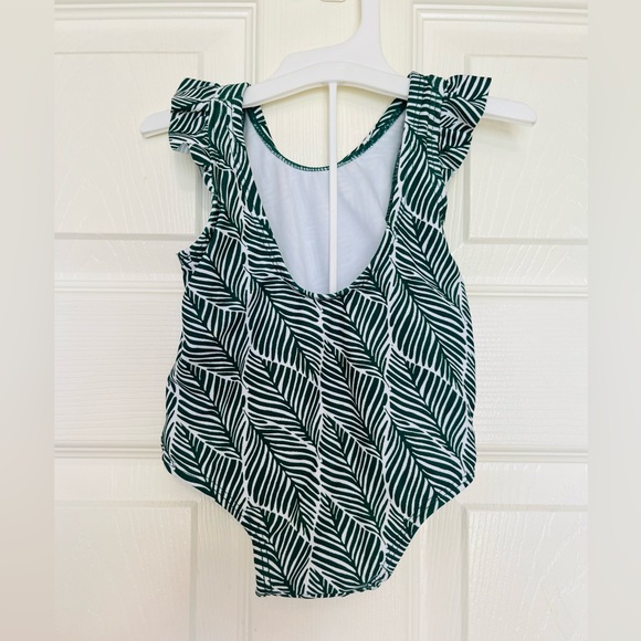 Starting out Baby Girls boho Swimsuit Palms one piece 6-9 months - Picture 6 of 9